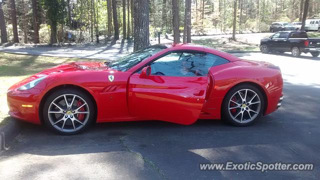 Ferrari California spotted in Atlanta, Georgia