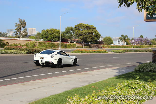 Ferrari F12 spotted in Newport Beach, California