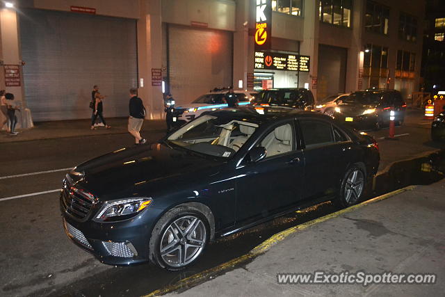 Mercedes S65 AMG spotted in Manhattan, New York