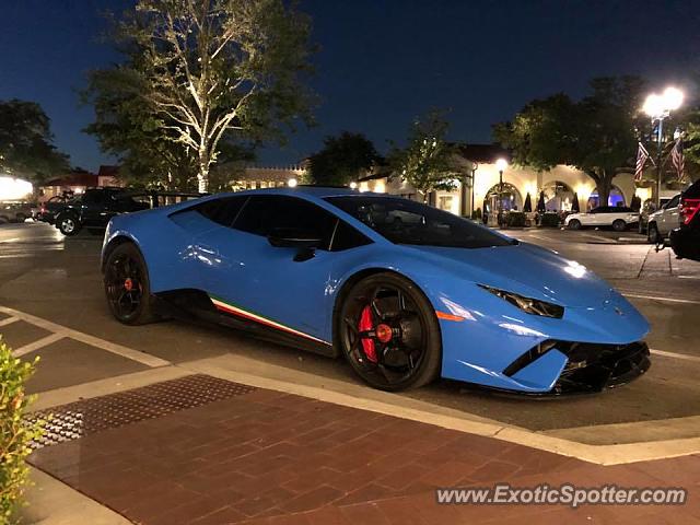 Lamborghini Huracan spotted in Dallas, Texas