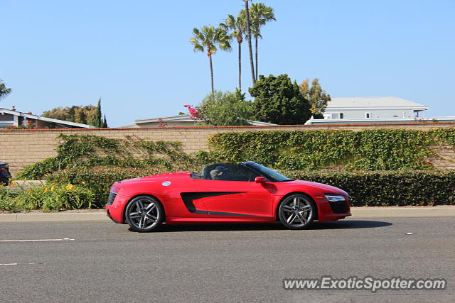 Audi R8 spotted in Newport Beach, California