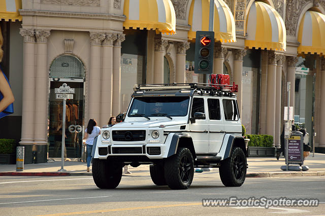 Mercedes 4x4 Squared spotted in Beverly Hills, California