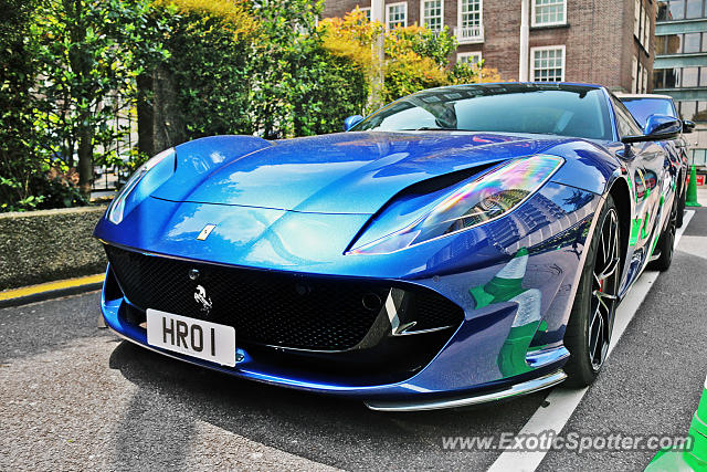 Ferrari 812 Superfast spotted in London, United Kingdom