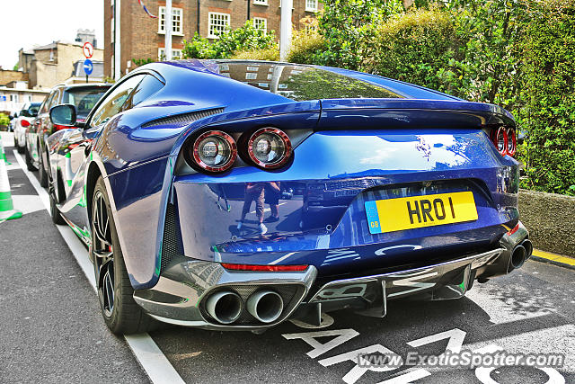 Ferrari 812 Superfast spotted in London, United Kingdom