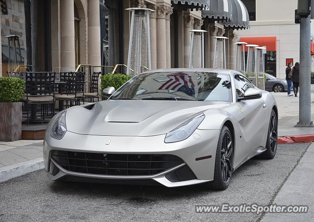 Ferrari F12 spotted in Beverly Hills, California