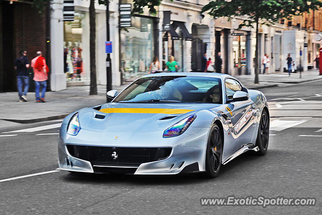 Ferrari F12 spotted in London, United Kingdom