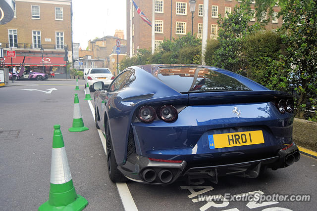 Ferrari 812 Superfast spotted in London, United Kingdom