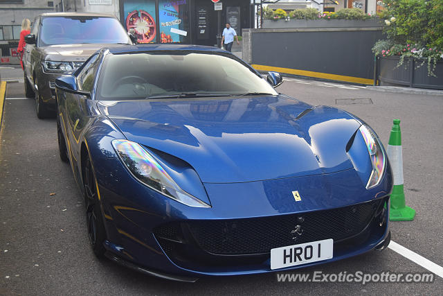 Ferrari 812 Superfast spotted in London, United Kingdom