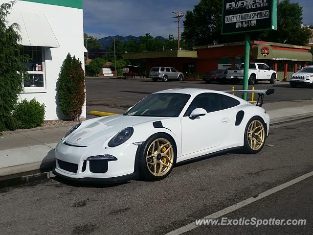 Porsche 911 GT3 spotted in Salt Lake City, Utah