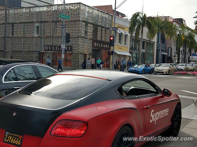 Bentley Continental spotted in Beverly Hills, California