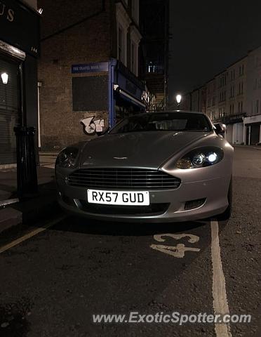 Aston Martin DB9 spotted in London, United Kingdom