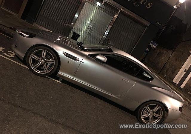 Aston Martin DB9 spotted in London, United Kingdom