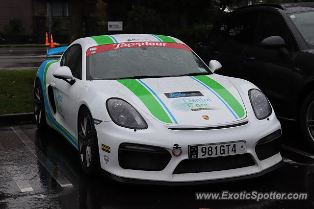 Porsche Cayman GT4 spotted in Auckland, New Zealand