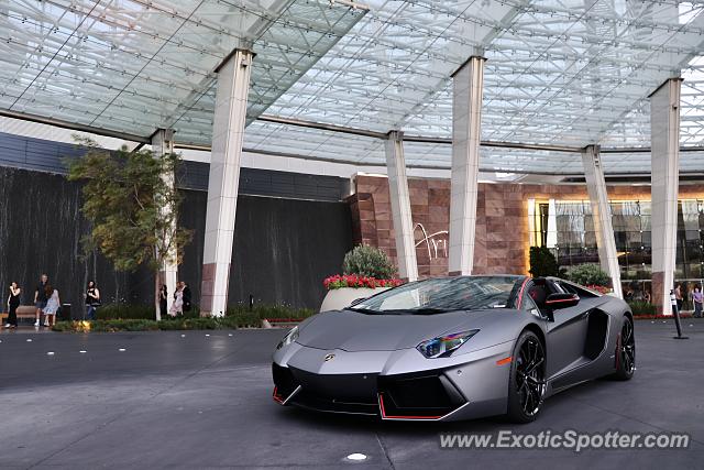 Lamborghini Aventador spotted in Las Vegas, Nevada