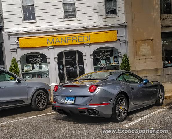 Ferrari California spotted in Greenwich, Connecticut