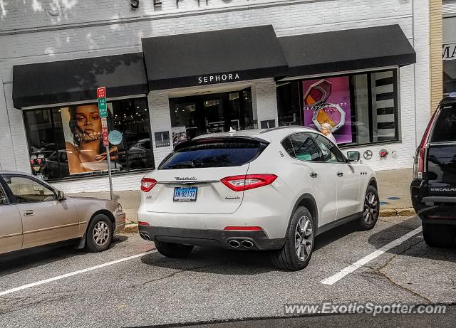 Maserati Levante spotted in Greenwich, Connecticut