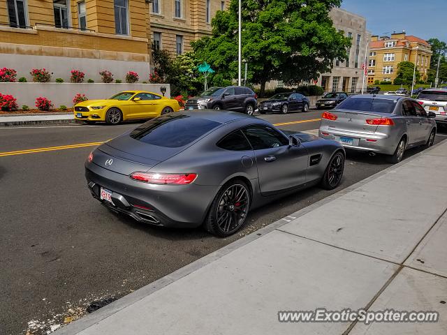 Mercedes AMG GT spotted in Greenwich, Connecticut