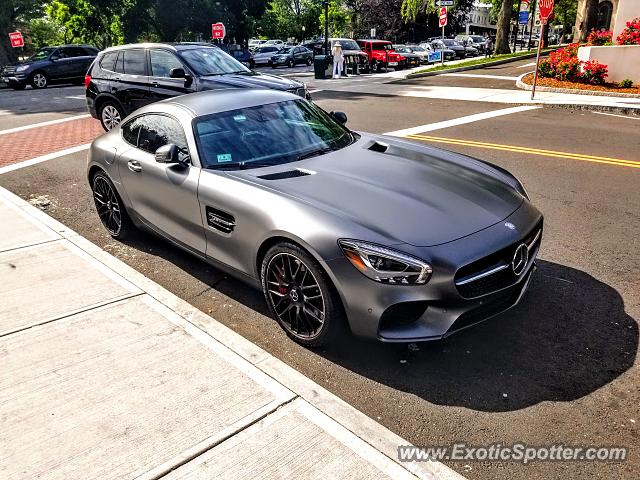 Mercedes AMG GT spotted in Greenwich, Connecticut