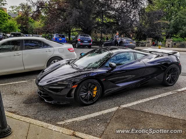 Mclaren 720S spotted in Greenwich, Connecticut