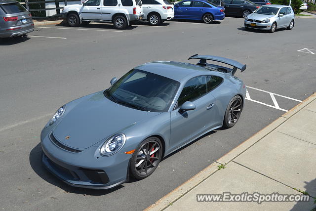 Porsche 911 GT3 spotted in Greenwich, Connecticut