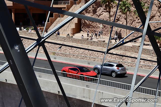 Acura NSX spotted in Boulder Canyon, Nevada