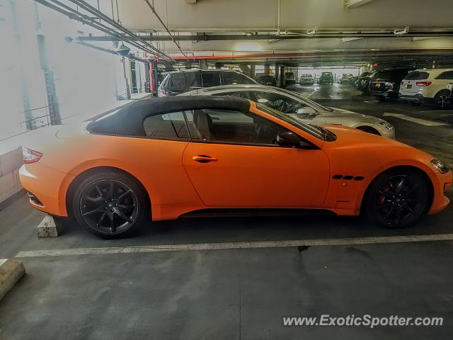 Maserati GranTurismo spotted in Manhattan, New York