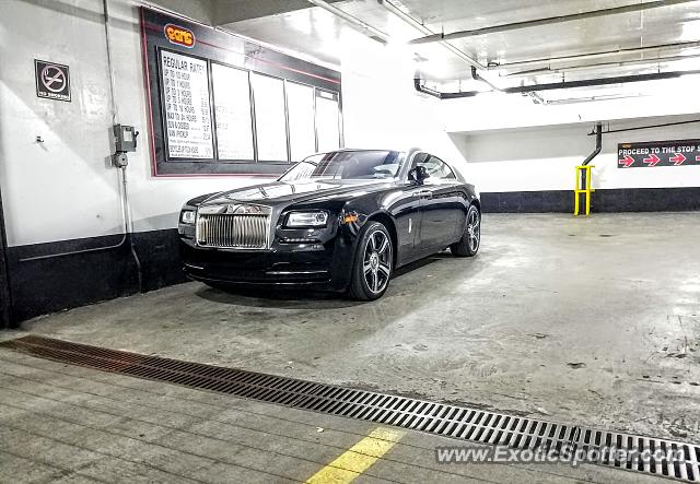 Rolls-Royce Wraith spotted in Manhattan, New York