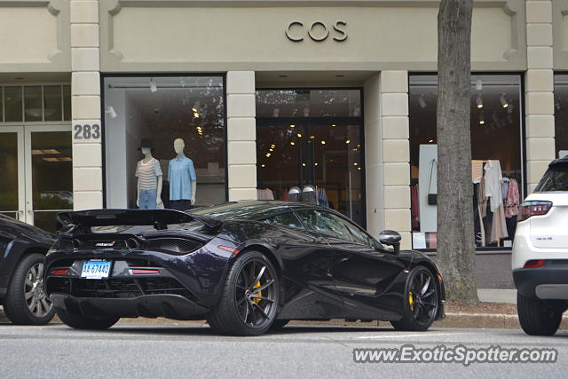 Mclaren 720S spotted in Greenwich, Connecticut