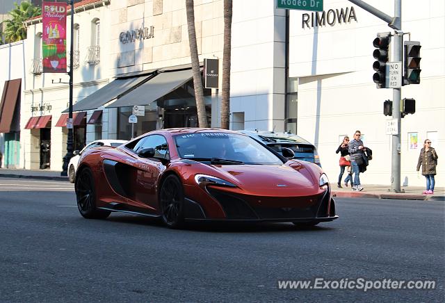 Mclaren 675LT spotted in Beverly Hills, California