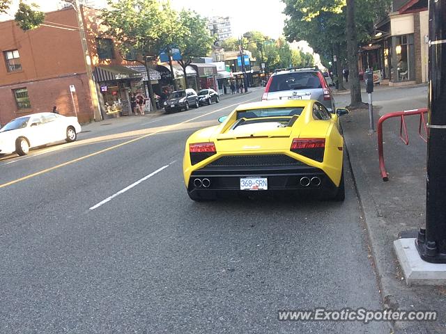 Lamborghini Aventador spotted in Vancouver, Canada