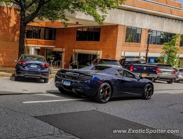 Mclaren MP4-12C spotted in Greenwich, Connecticut