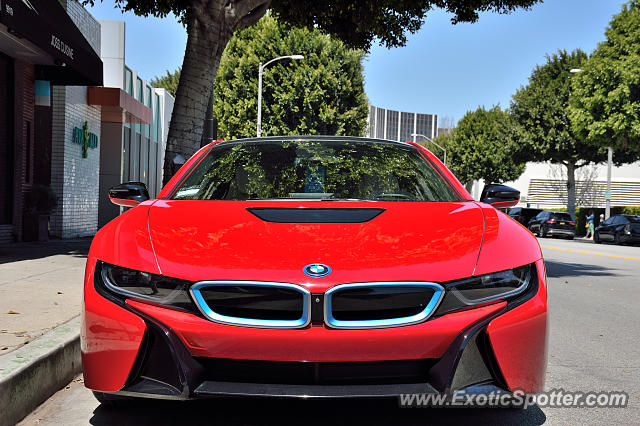 BMW I8 spotted in Beverly Hills, California