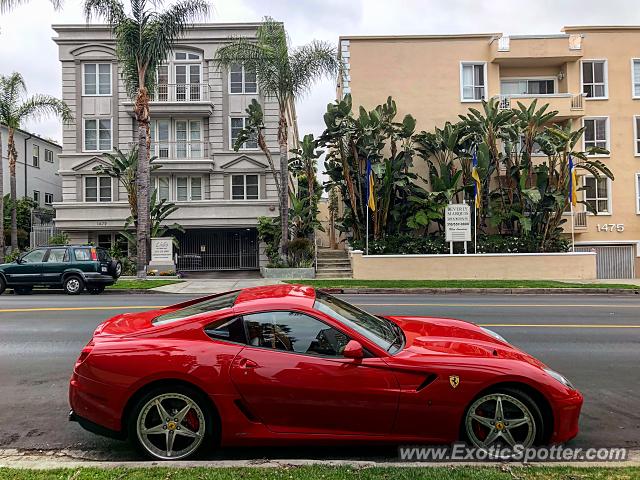 Ferrari 599GTB spotted in Beverly Hills, California