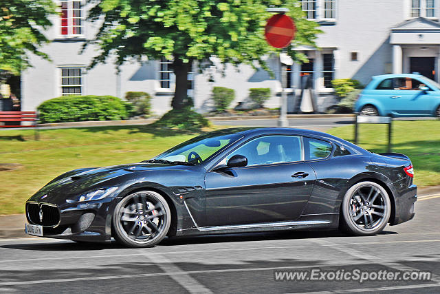 Maserati GranTurismo spotted in Esher, United Kingdom