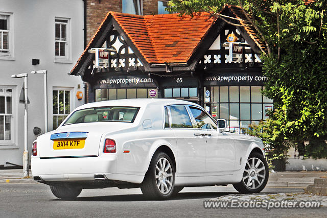 Rolls-Royce Phantom spotted in Cobham, United Kingdom