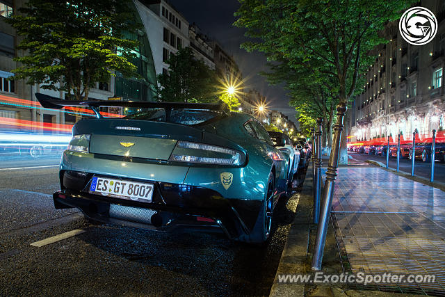 Aston Martin Vantage spotted in Paris, France