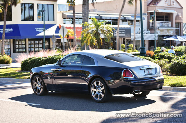 Rolls-Royce Wraith spotted in Sarasota, Florida