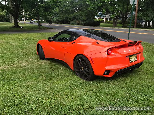 Lotus Evora spotted in Scotch Plains, New Jersey