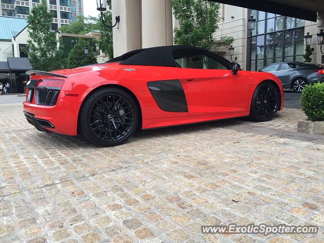 Audi R8 spotted in Buckhead, Georgia