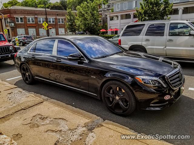 Mercedes Maybach spotted in Bernardsville, New Jersey