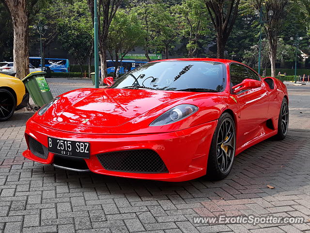 Ferrari F430 spotted in Jakarta, Indonesia