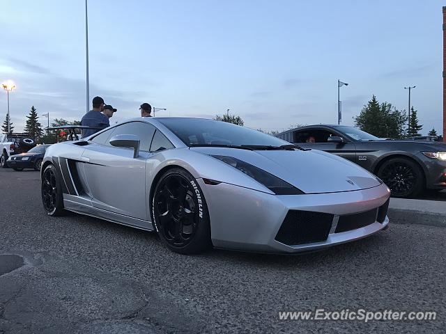 Lamborghini Gallardo spotted in Edmonton, Canada