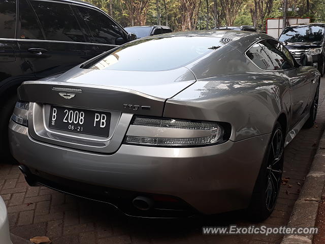 Aston Martin DB9 spotted in Jakarta, Indonesia