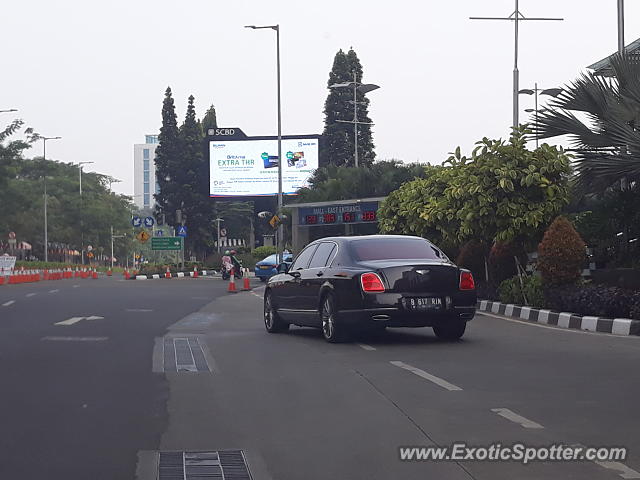 Bentley Flying Spur spotted in Jakarta, Indonesia