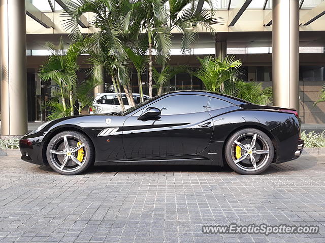 Ferrari California spotted in Jakarta, Indonesia