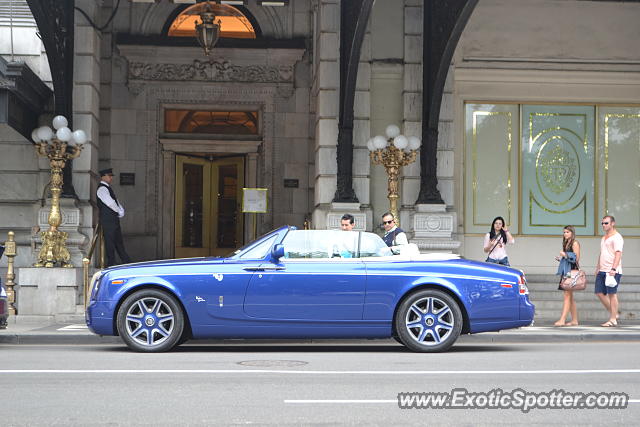 Rolls-Royce Phantom spotted in Manhattan, New York