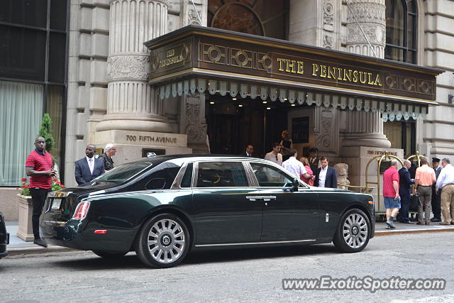 Rolls-Royce Phantom spotted in Manhattan, New York