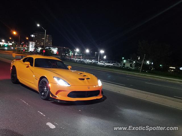 Dodge Viper spotted in Markham, Canada