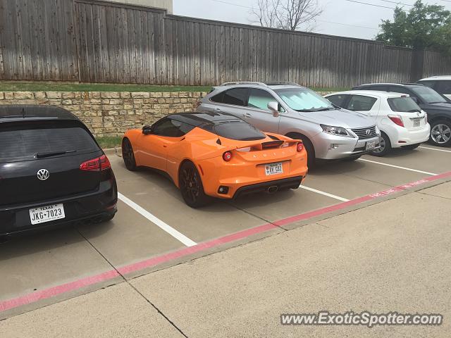 Lotus Evora spotted in Dallas, Texas