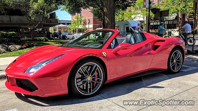 Ferrari 488 GTB spotted in Flint, Michigan